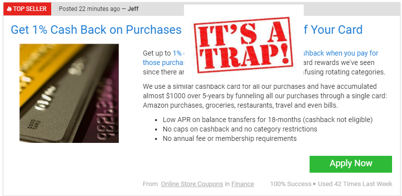 The Fallacy of Credit Card Rewards